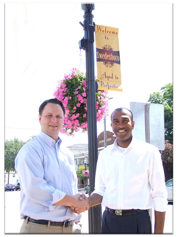 Allan Kiil and Andre Ascalon Swedesboro Council
